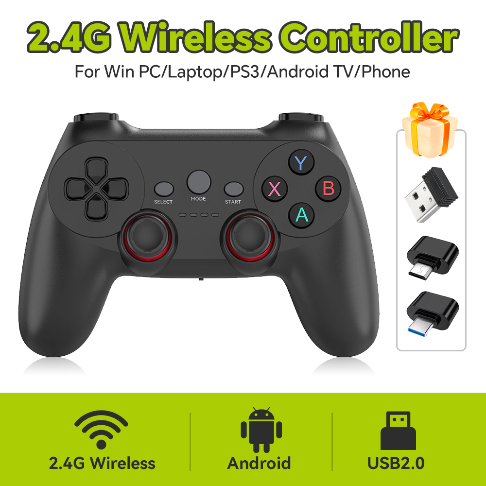 Gaming Console For Phone - وحدة تحكم لاسلكية 2.4G لأجهزة الكمبيوتر