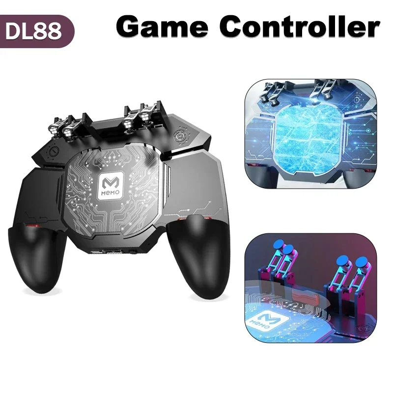 Gaming Console For Phone - MEMO DL88 الهاتف المحمول برودة مروحة