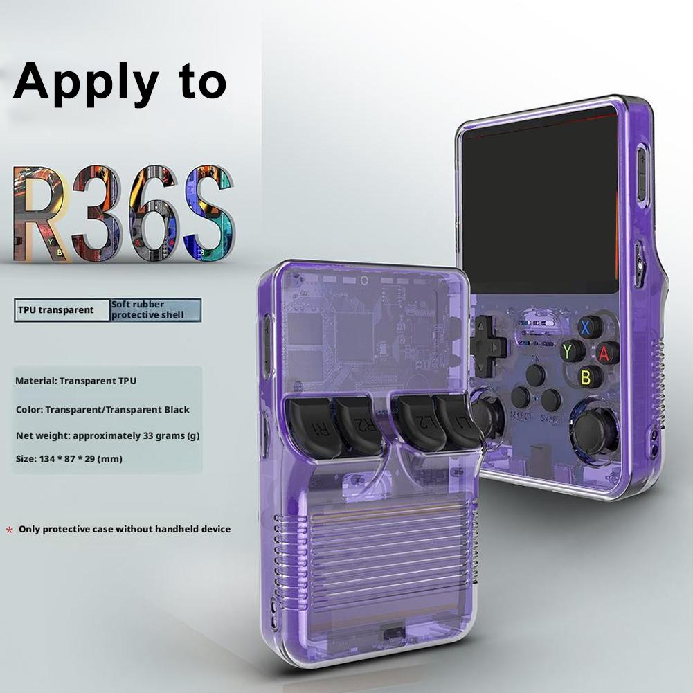 Gaming Console For Phone - غطاء حماية لجهاز ألعاب R36S المحمول،