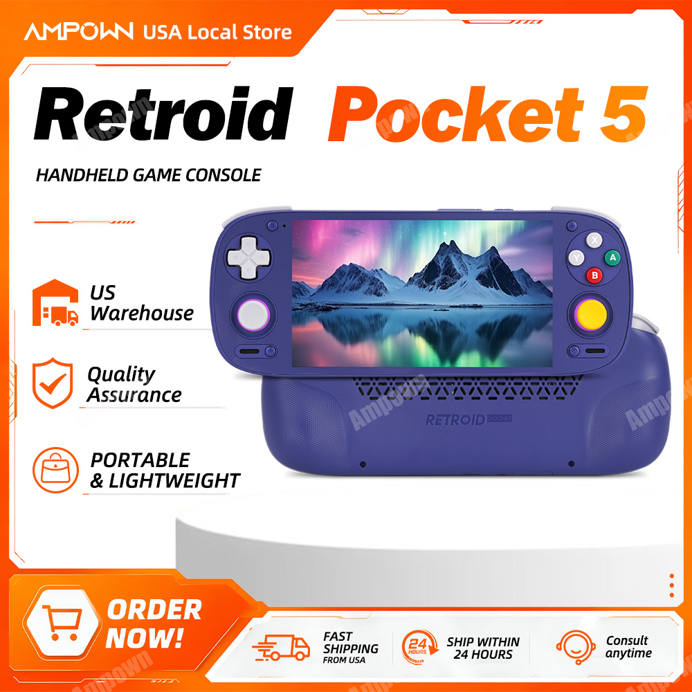 جهاز ألعاب محمول Retroid Pocke - مراجعة Gaming Console Under 5000 وسعره