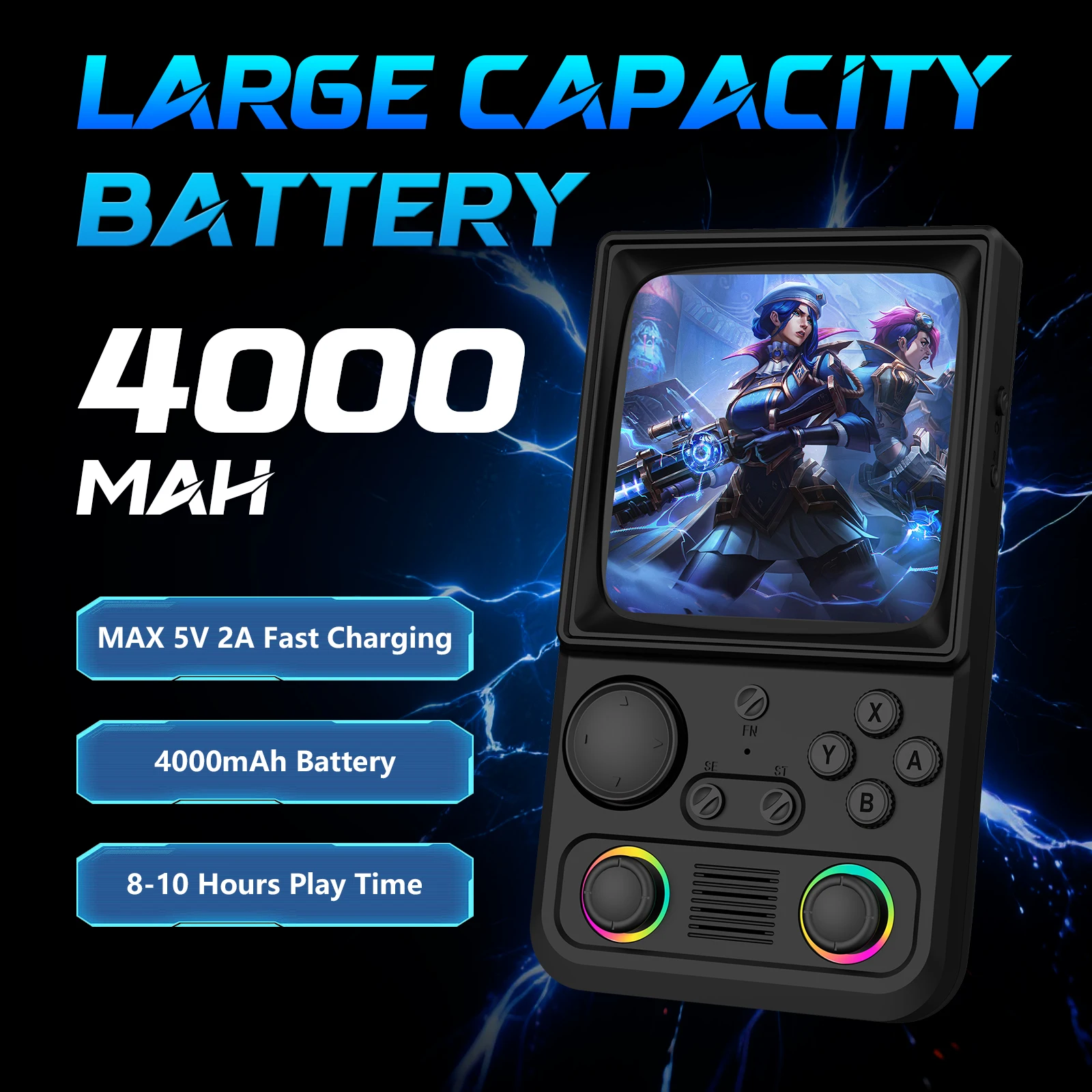 جهاز ألعاب محمول AiSLPC R40 بن - مراجعة Gaming Console Under 5000 وسعره